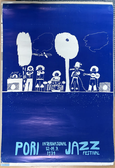 Pori Jazz Festival 1974 promotional poster