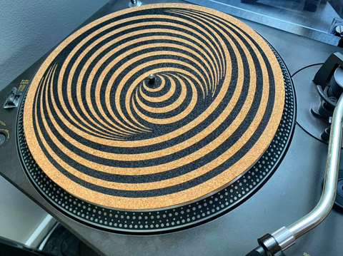 Vintage Vertigo Records Cork Slipmat