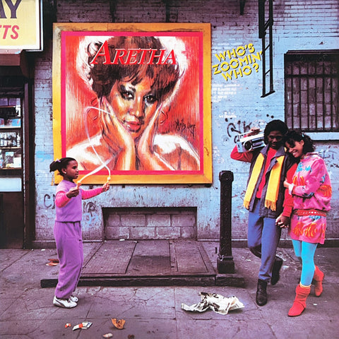 Front cover of Aretha Franklin – Who's Zoomin' Who?, Arista, Europe, 1985