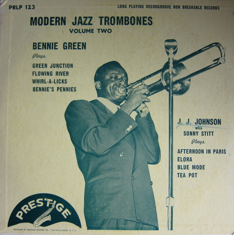 Front cover of Bennie Green, J.J. Johnson With Sonny Stitt – Modern Jazz Trombones Volume Two, Prestige, US, 1951