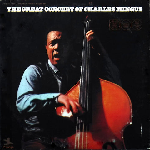 Front cover of Charles Mingus – The Great Concert Of Charles Mingus, Prestige, US, 1972