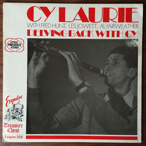 Front cover of Cy Laurie – Delving Back With Cy, Esquire Treasure Chest, UK, 1986
