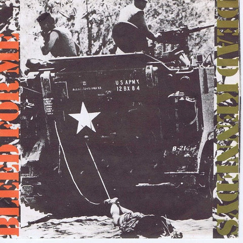 Front cover of Dead Kennedys – Bleed For Me, Statik Records, Scandinavia, 1982