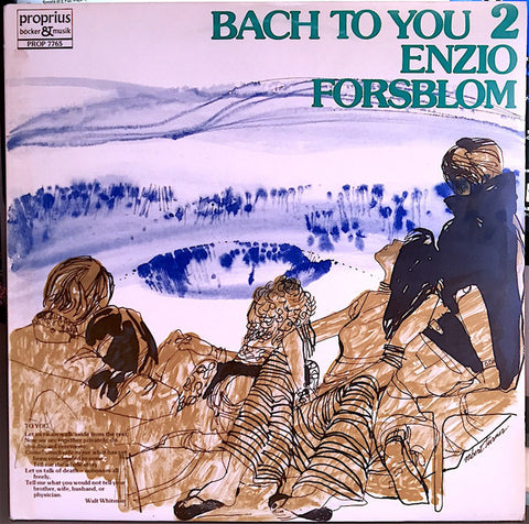 Front cover of Enzio Forsblom – Bach To You 2, Proprius, Sweden, 1976