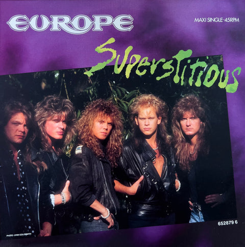 Front cover of Europe – Superstitious, Epic, Europe, 1988