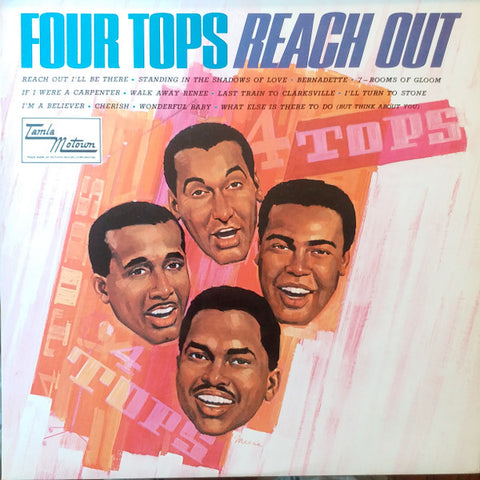 Front cover of The Four Tops – Four Tops Reach Out, Tamla Motown, UK, 1967