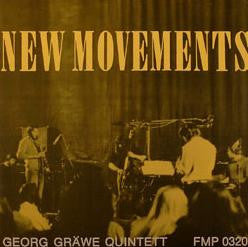 Front cover of Georg Gräwe Quintett – New Movements, FMP, Germany, 1976