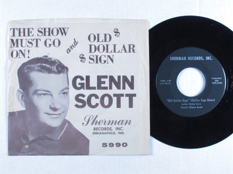 Front cover of Glenn Scott – The Show Must Go On, Sherman Records, Inc., US, 1964