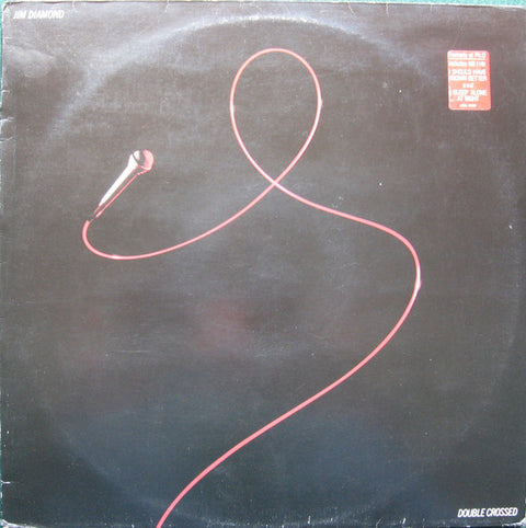 Front cover of Jim Diamond – Double Crossed, A&M Records, Europe, 1985