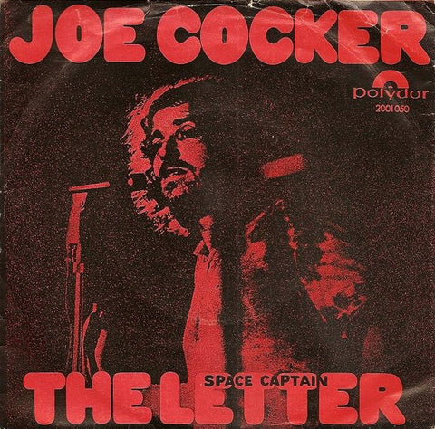 Front cover of Joe Cocker – The Letter, Polydor, Norway, 1970