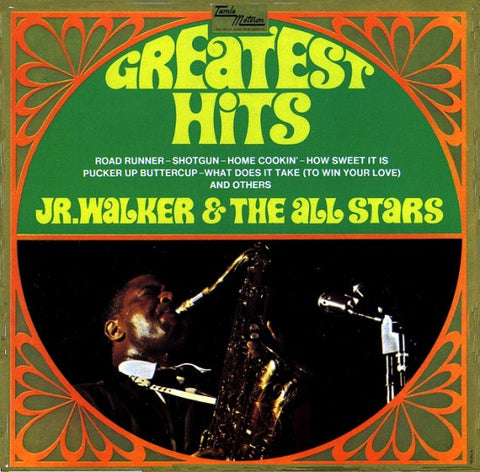Front cover of Jr. Walker And The All Stars – Greatest Hits, Tamla Motown, UK, 1969