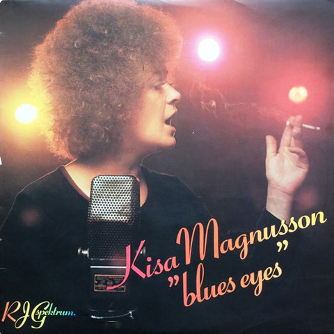 Front cover of Kisa Magnusson – Blues Eyes, SR Records, Sweden, 1974