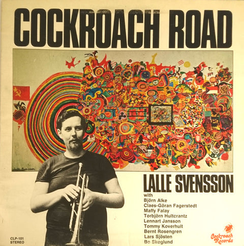 Front cover of Lalle Svensson – Cockroach Road, Cockroach Records, Sweden, 1974