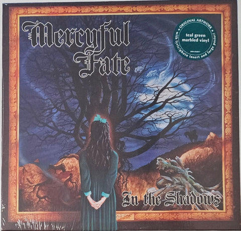 Front cover of Mercyful Fate – In The Shadows, Metal Blade Records, Europe, 2023
