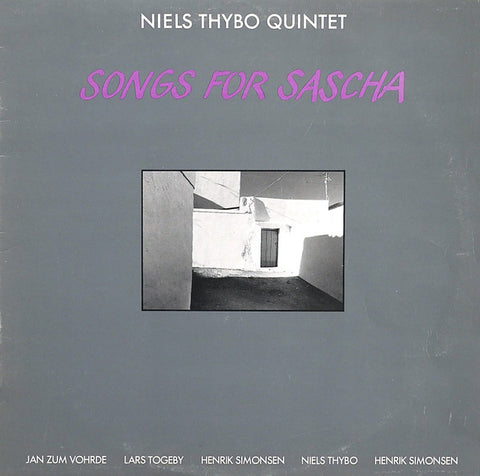Front cover of Niels Thybo Quintet – Songs For Sascha, Stunt Records, Denmark, 1984