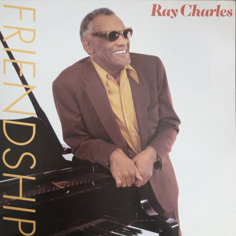 Front cover of Ray Charles – Friendship, CBS, Europe, 1984
