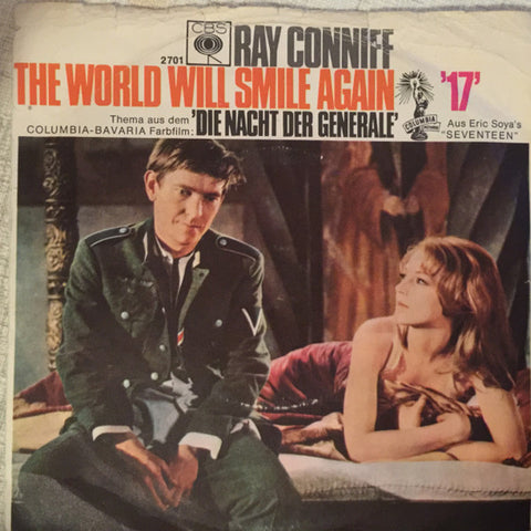 Front cover of Ray Conniff – The World Will Smile Again, CBS, Germany, 1967