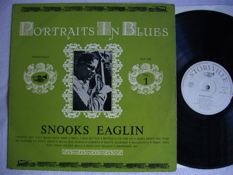 Front cover of Snooks Eaglin – Portraits In Blues Vol. 1, Storyville, UK, 1964