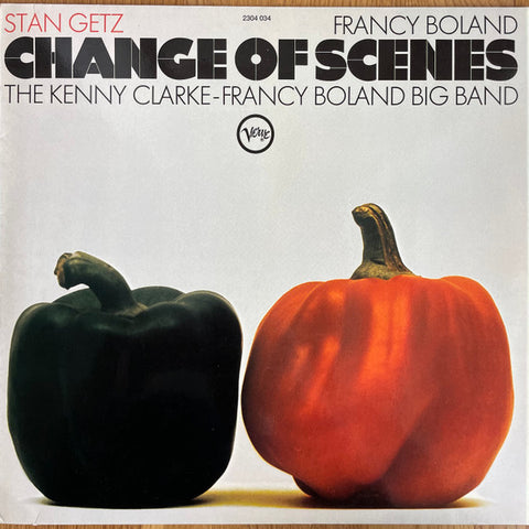 Front cover of Stan Getz / Francy Boland / The Kenny Clarke-Francy Boland Big Band – Change Of Scenes, Verve Records, Germany, 1971