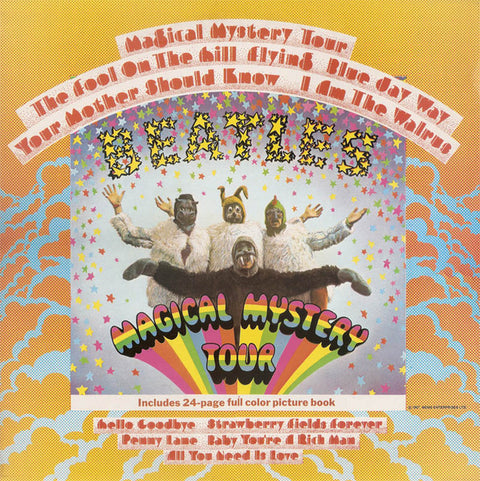 Front cover of The Beatles – Magical Mystery Tour, Parlophone, UK, 1984