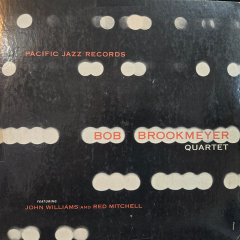 Front cover of Bob Brookmeyer Quartet featuring John Williams And Red Mitchell – Bob Brookmeyer Quartet, Pacific Jazz, US, 1954