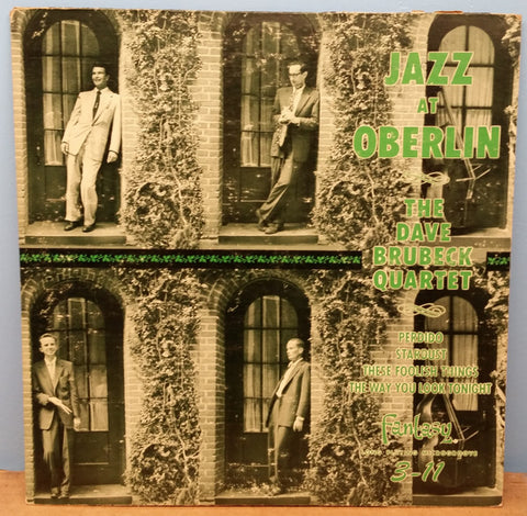 Front cover of The Dave Brubeck Quartet – Jazz At Oberlin, Fantasy, US, 1953