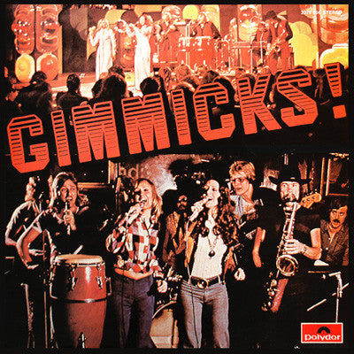 Front cover of Gimmicks – Music Is What We Like To Play, Polydor, Sweden, 1974