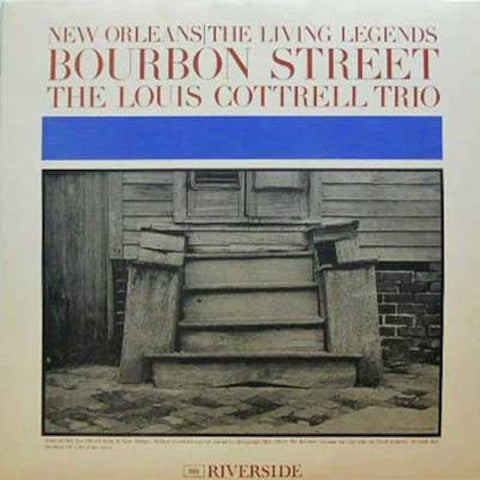 Front cover of The Louis Cottrell Trio – Bourbon Street, Riverside Records, US, 1961