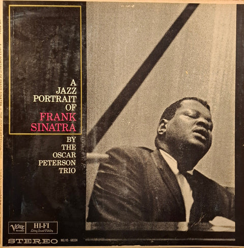 Front cover of The Oscar Peterson Trio – A Jazz Portrait Of Frank Sinatra, Verve Records, US