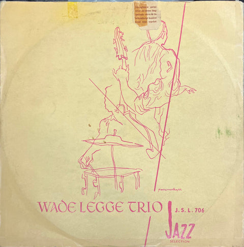 Front cover of Wade Legge Trio – Wade Legge Trio, Jazz Selection, Sweden, 1954