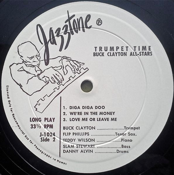 Hot Lips Page Sextet / Buck Clayton All-Stars – Trumpet Time, image 4
