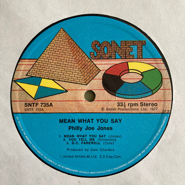 Philly Joe Jones – Mean What You Say, image 4