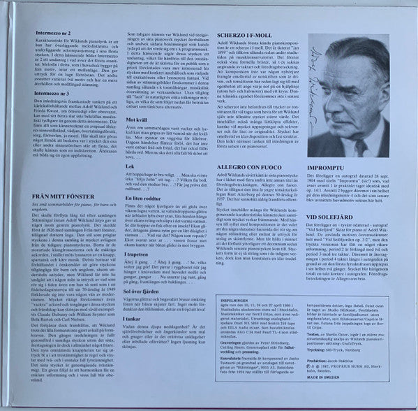 Adolf Wiklund, Rolf Lindblom – Integrale, image 3