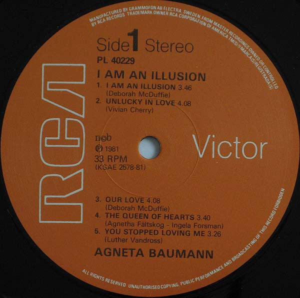 Agneta Baumann – I Am An Illusion, image 2