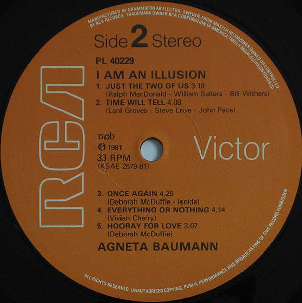 Agneta Baumann – I Am An Illusion, image 3