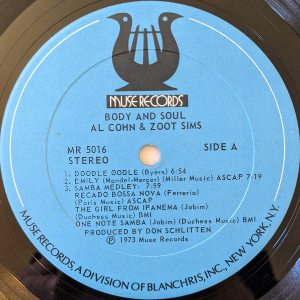 Al Cohn & Zoot Sims – Body And Soul, image 3
