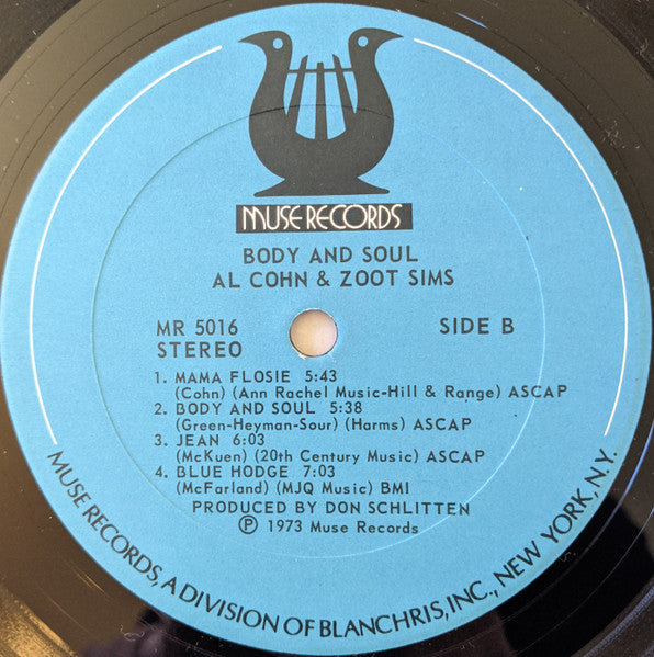 Al Cohn & Zoot Sims – Body And Soul, image 4