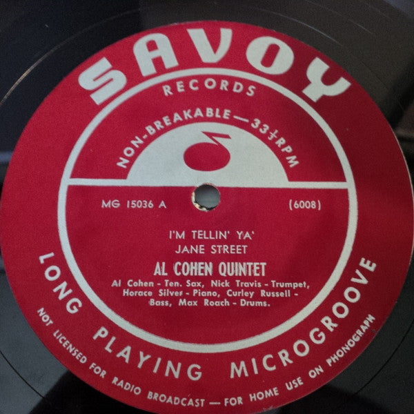 Al Cohn Quintet – Al Cohn Quintet, image 3