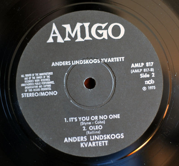 Anders Lindskogs Kvartett – Anders Lindskogs Kvartett, image 4