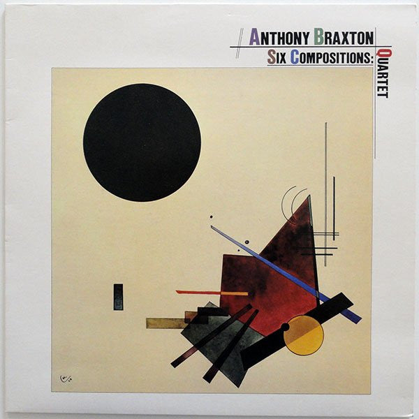 Front cover of Anthony Braxton – Six Compositions: Quartet, Antilles, UK, 1982