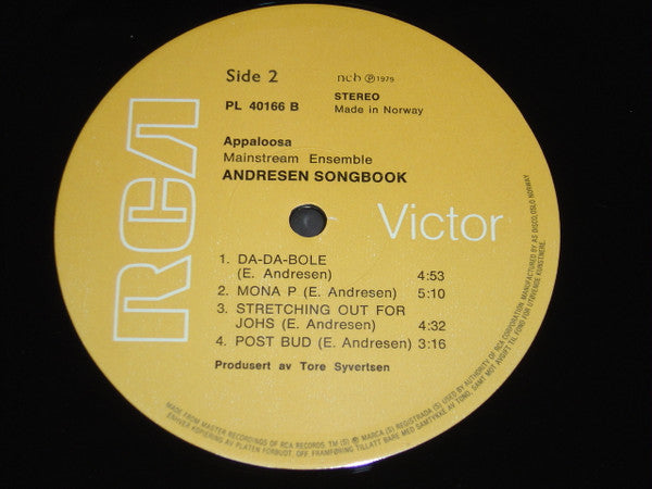 Appaloosa Mainstream Ensemble – Andresen Songbook, image 3