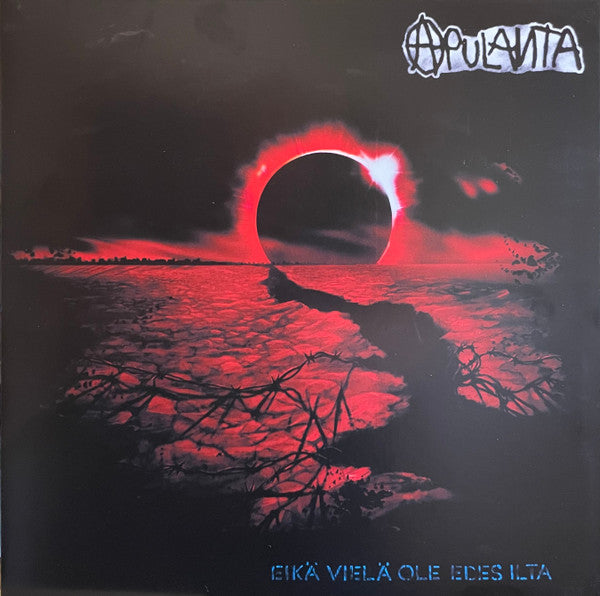 Front cover of Apulanta – Eikä Vielä Ole Edes Ilta, Backstage Rock Shop, Finland, 2023