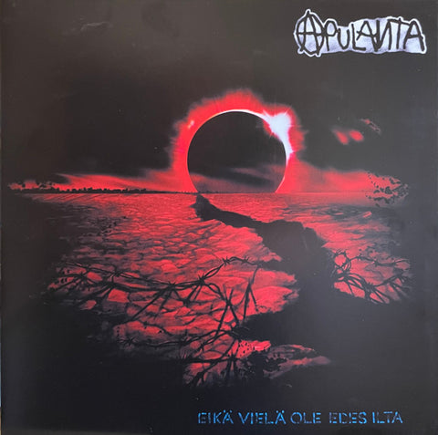 Front cover of Apulanta – Eikä Vielä Ole Edes Ilta, Backstage Rock Shop, Finland, 2023