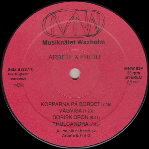 Arbete & Fritid – Håll Andan, image 4