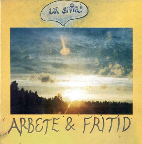 Front cover of Arbete & Fritid – Ur Spår!, MNW, Sweden, 1975