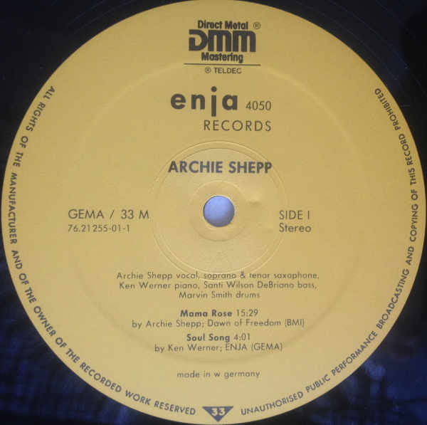 Archie Shepp – Soul Song, image 3