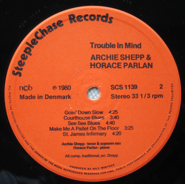 Archie Shepp & Horace Parlan – Trouble In Mind, image 4
