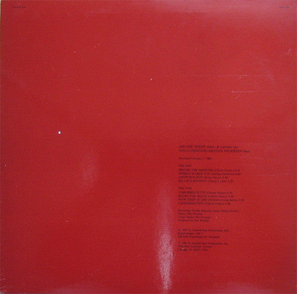Archie Shepp & Niels-Henning Ørsted Pedersen – Looking At Bird, image 2