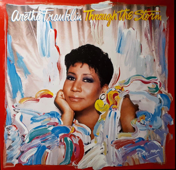 Front cover of Aretha Franklin – Through The Storm, Arista, Europe, 1989