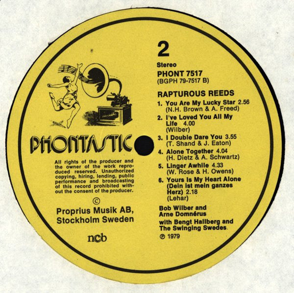 Arne Domnèrus & Bob Wilber – Rapturous Reeds, image 4